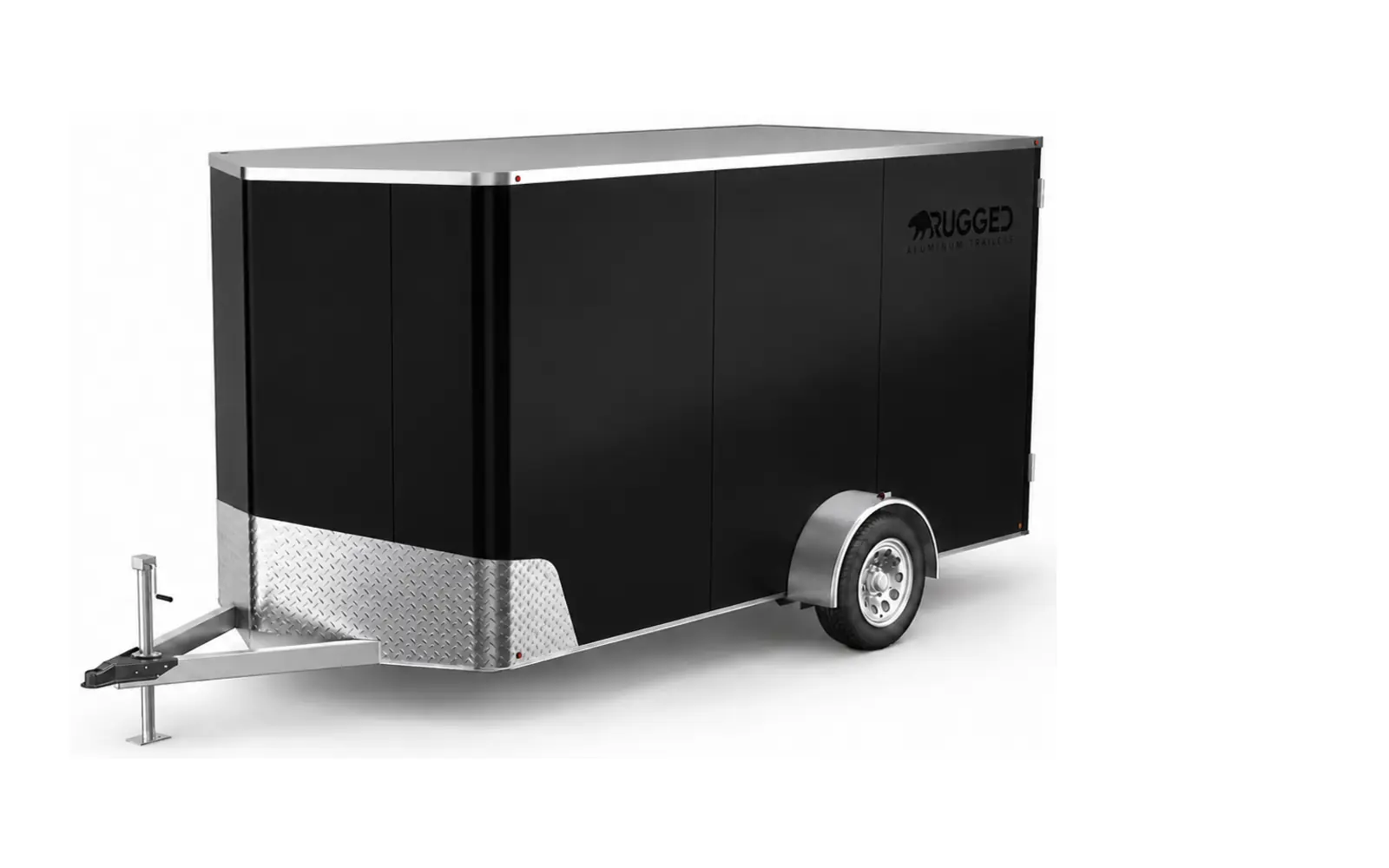 Rugged Rugged 6 × 12 Enclosed all-aluminum trailer