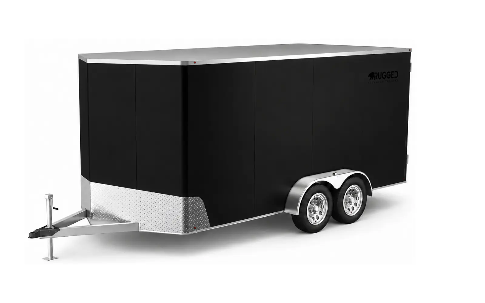 Rugged Rugged 7 × 14 Enclosed all-aluminum trailer