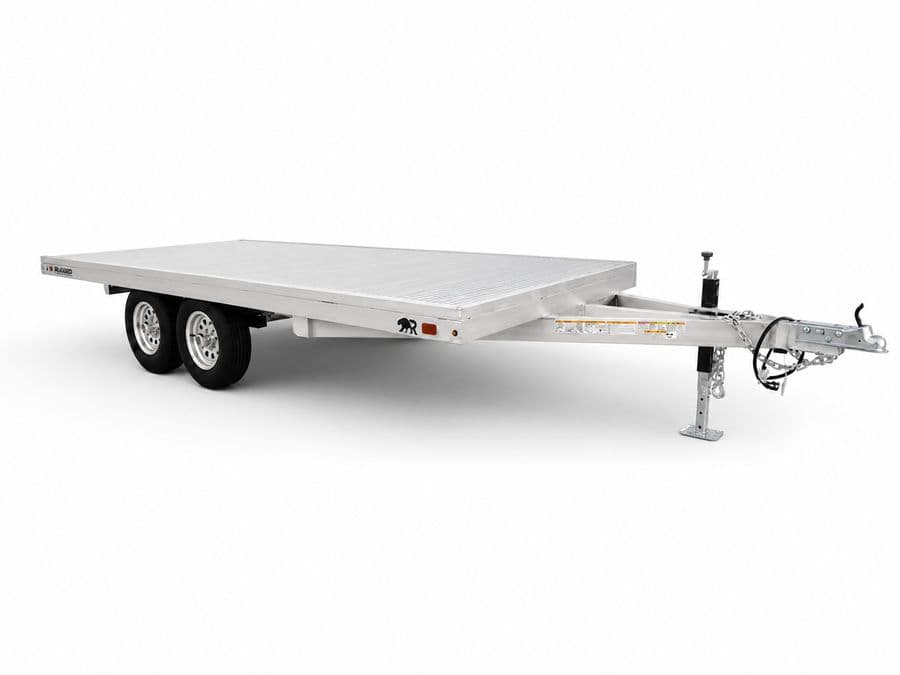 8 x 16 Tandem Axle Deckover Trailer, base configuration