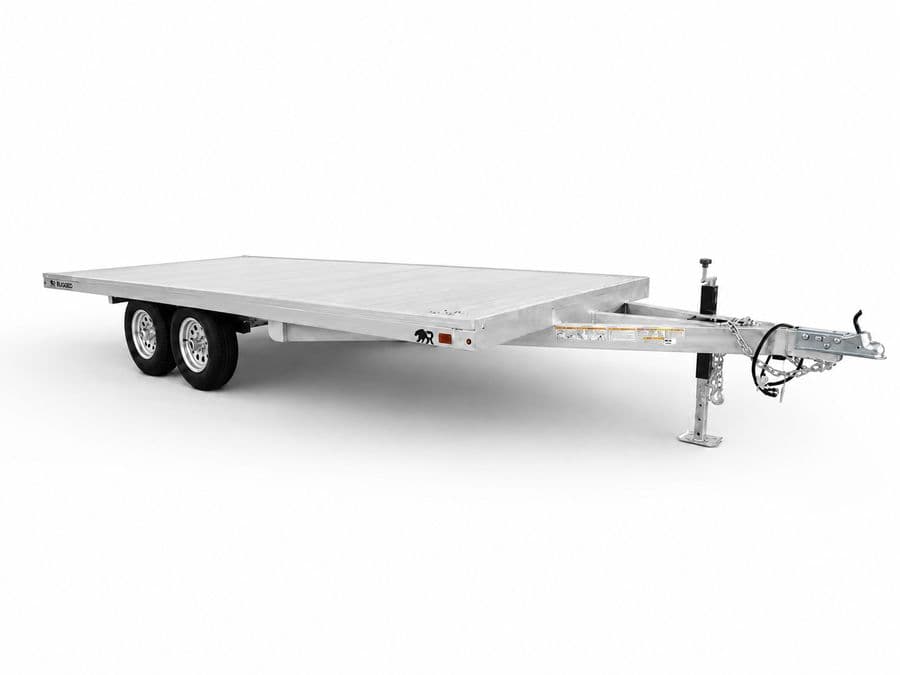 8 x 18 Tandem Axle Deckover Trailer, base configuration