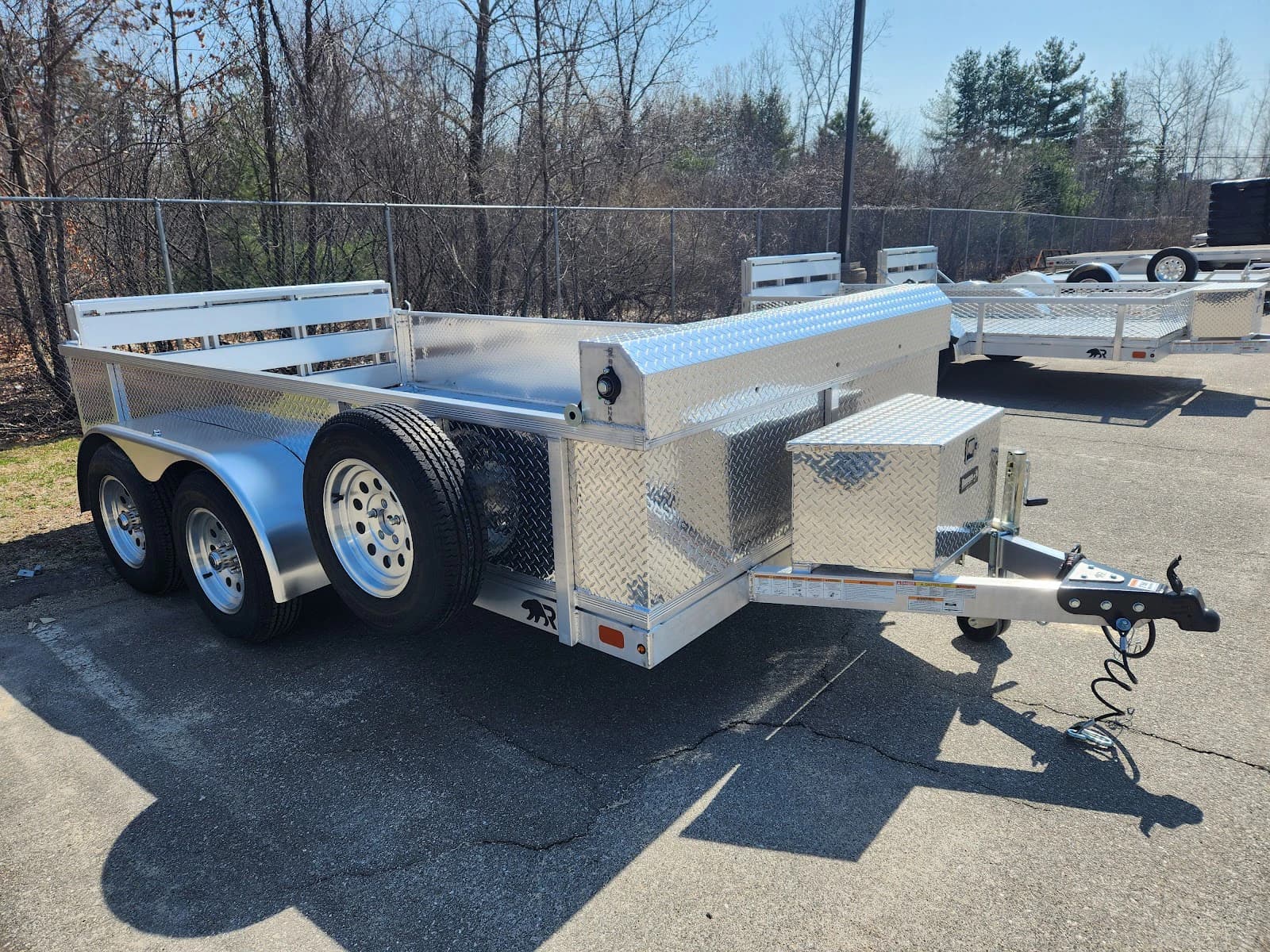 Real Rugged build: 6.5' x 12' Tandem — Perimeter rail, Bi-fold ramp — Overview