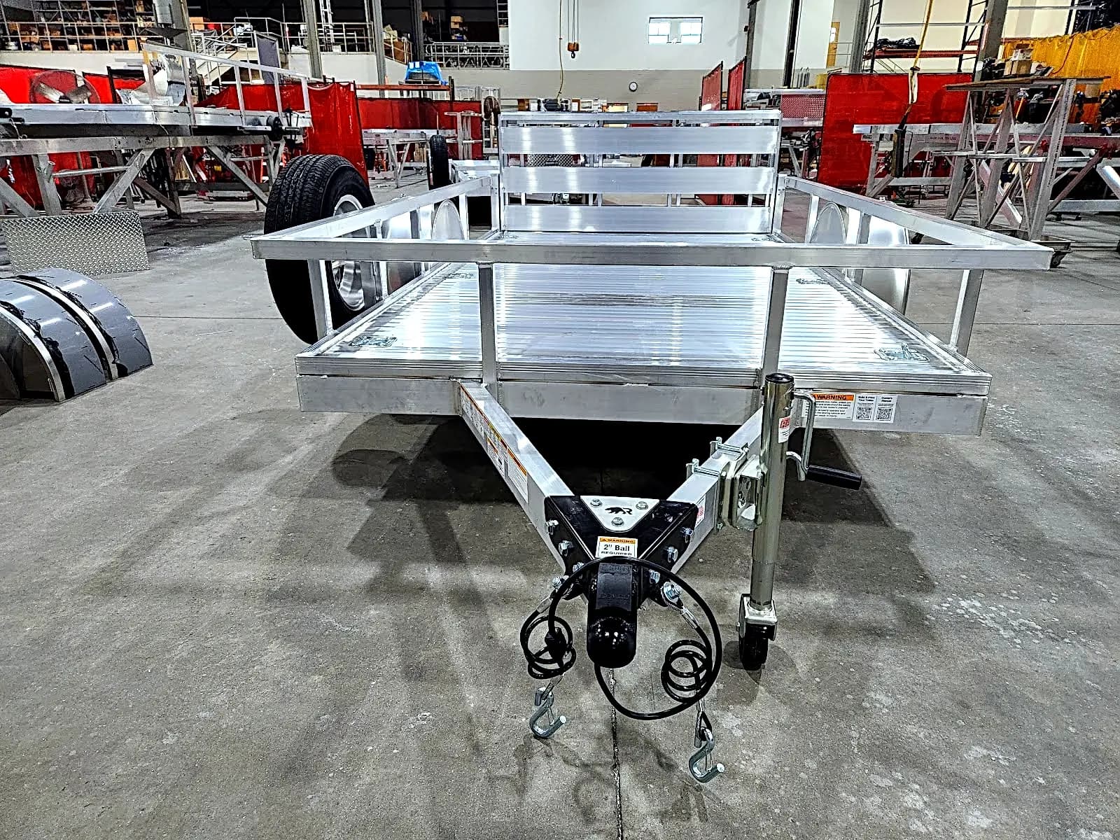 Real Rugged build: 6' x 10' — Perimeter rail, Bi-fold ramp