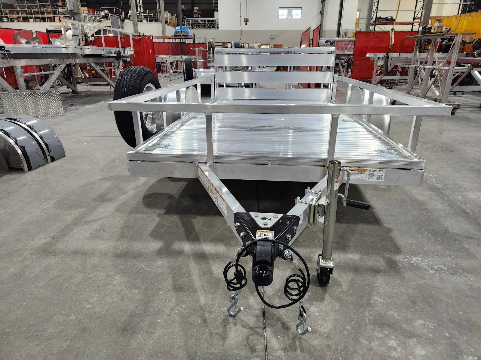 Real Rugged build: 6' x 10' — Perimeter rail, Bi-fold ramp