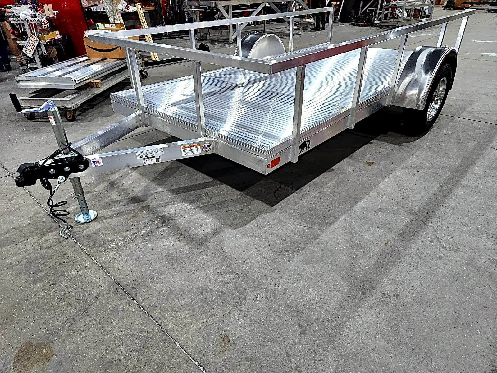 Real Rugged build: 6' x 12' — Perimeter rail