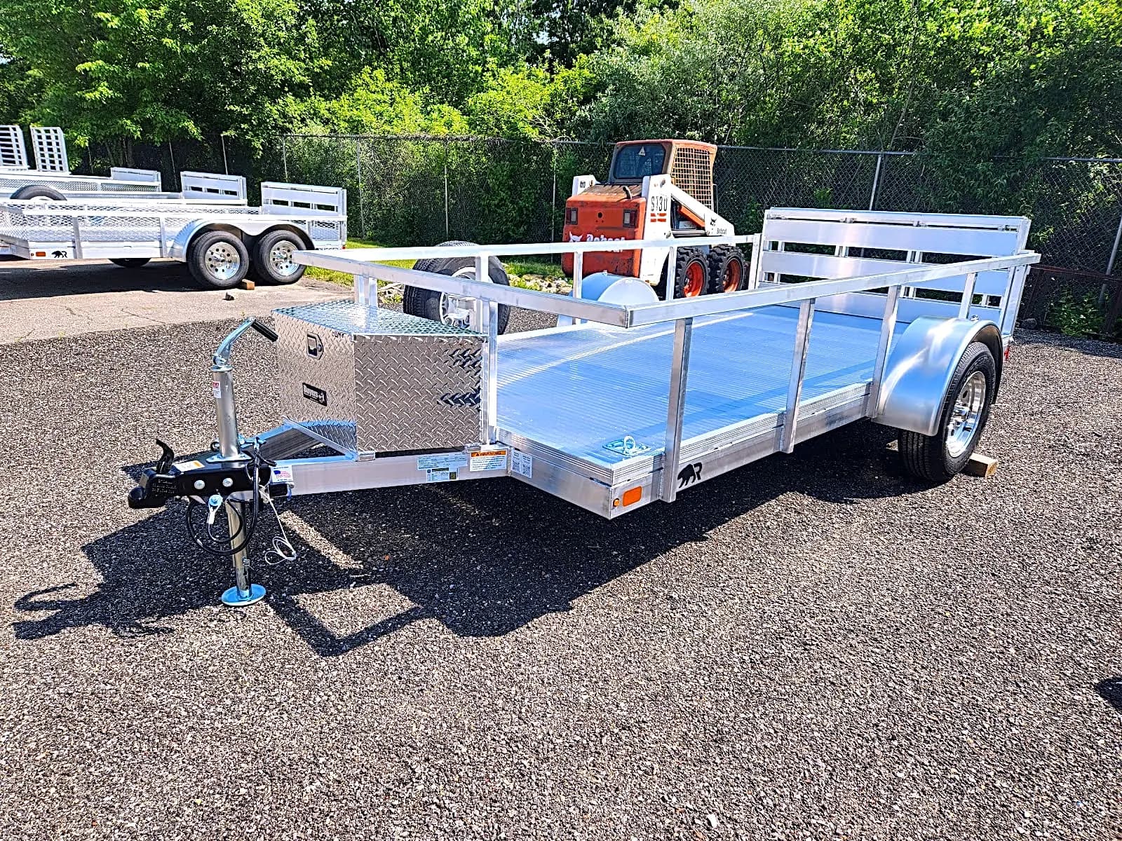 Real Rugged build: 6' x 12' — Perimeter rail, Bi-fold ramp