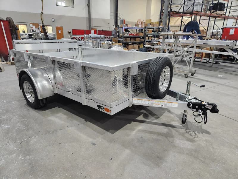 Real Rugged build: 6' x 10' — Perimeter rail, Bi-fold ramp