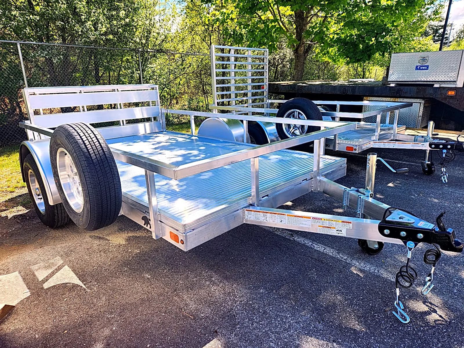 Real Rugged build: 6' x 10' — Perimeter rail, StowAway ramps