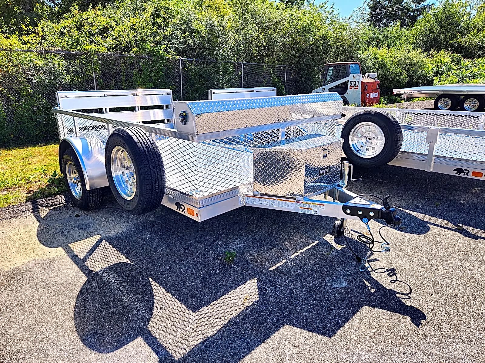 Real Rugged build: 6' x 10' — Mesh sides, Bi-fold ramp
