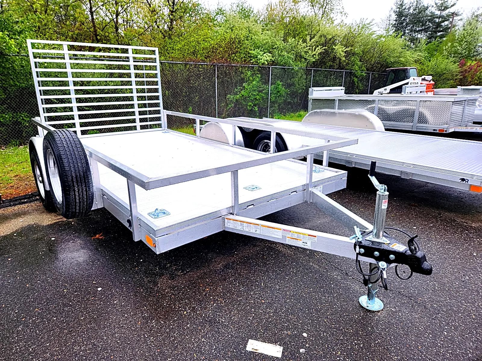Real Rugged build: 6.5' x 12' — Perimeter rail, Air flow ramp