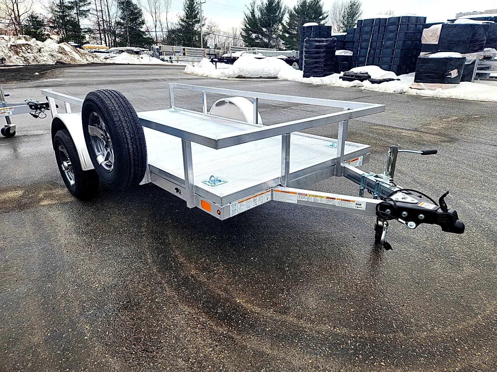 Real Rugged build: 5' x 10' — Perimeter rail