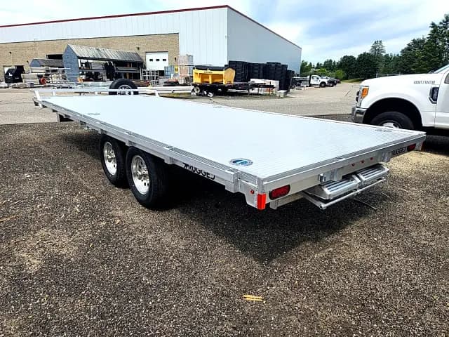 Real Rugged build: 8' x 20' Tandem — Front rail only, StowAway ramps
