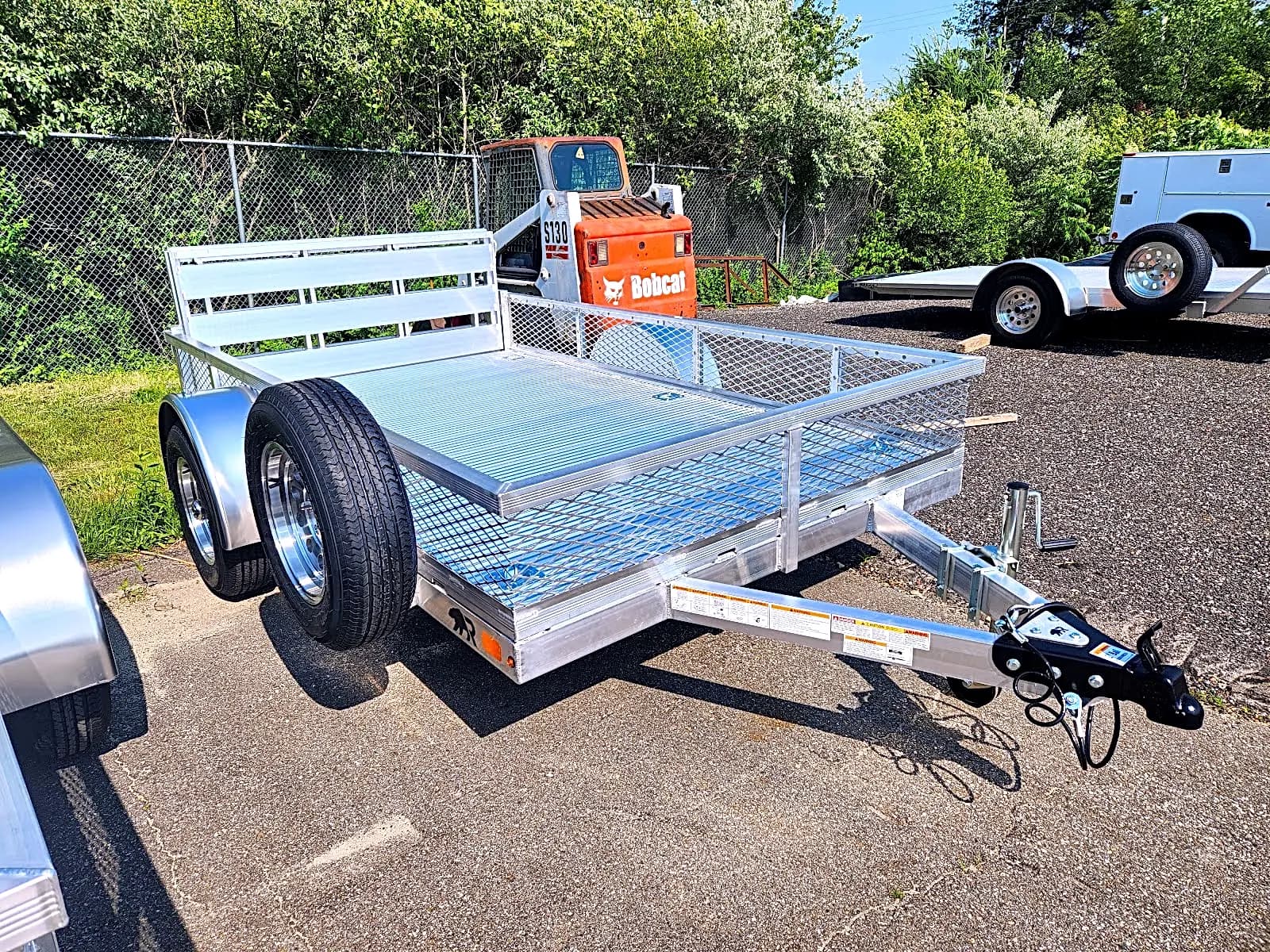 Real Rugged build: 6' x 10' — Mesh sides, Bi-fold ramp