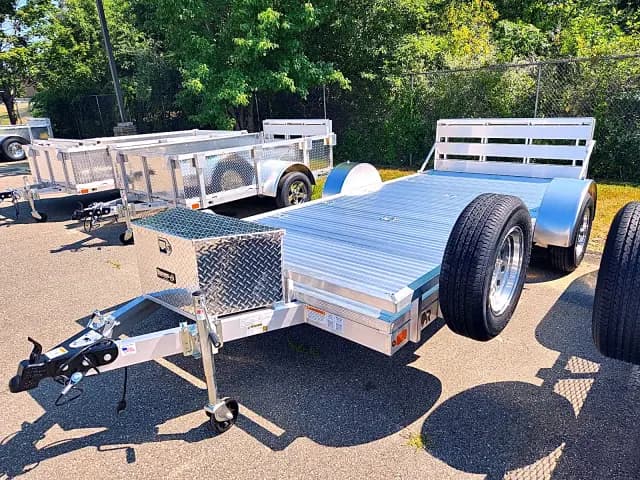 Real Rugged build: 6.5' x 14' — Front rail only, Bi-fold ramp