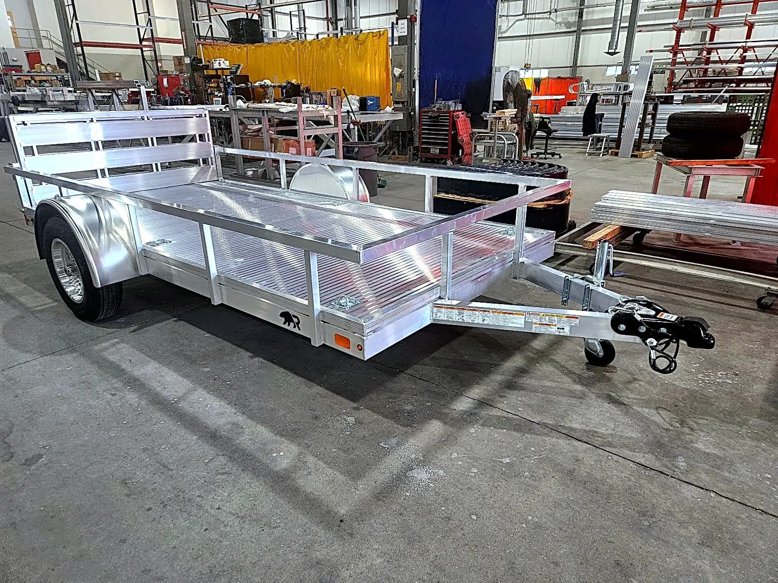 Real Rugged build: 6' x 12' — Perimeter rail, Bi-fold ramp