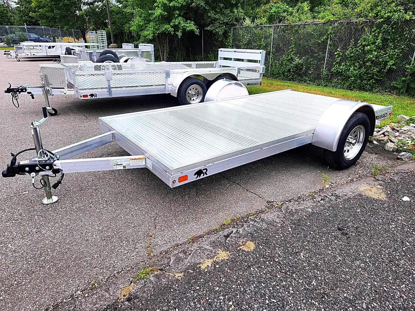 Real Rugged build: 6' x 12' — StowAway ramps