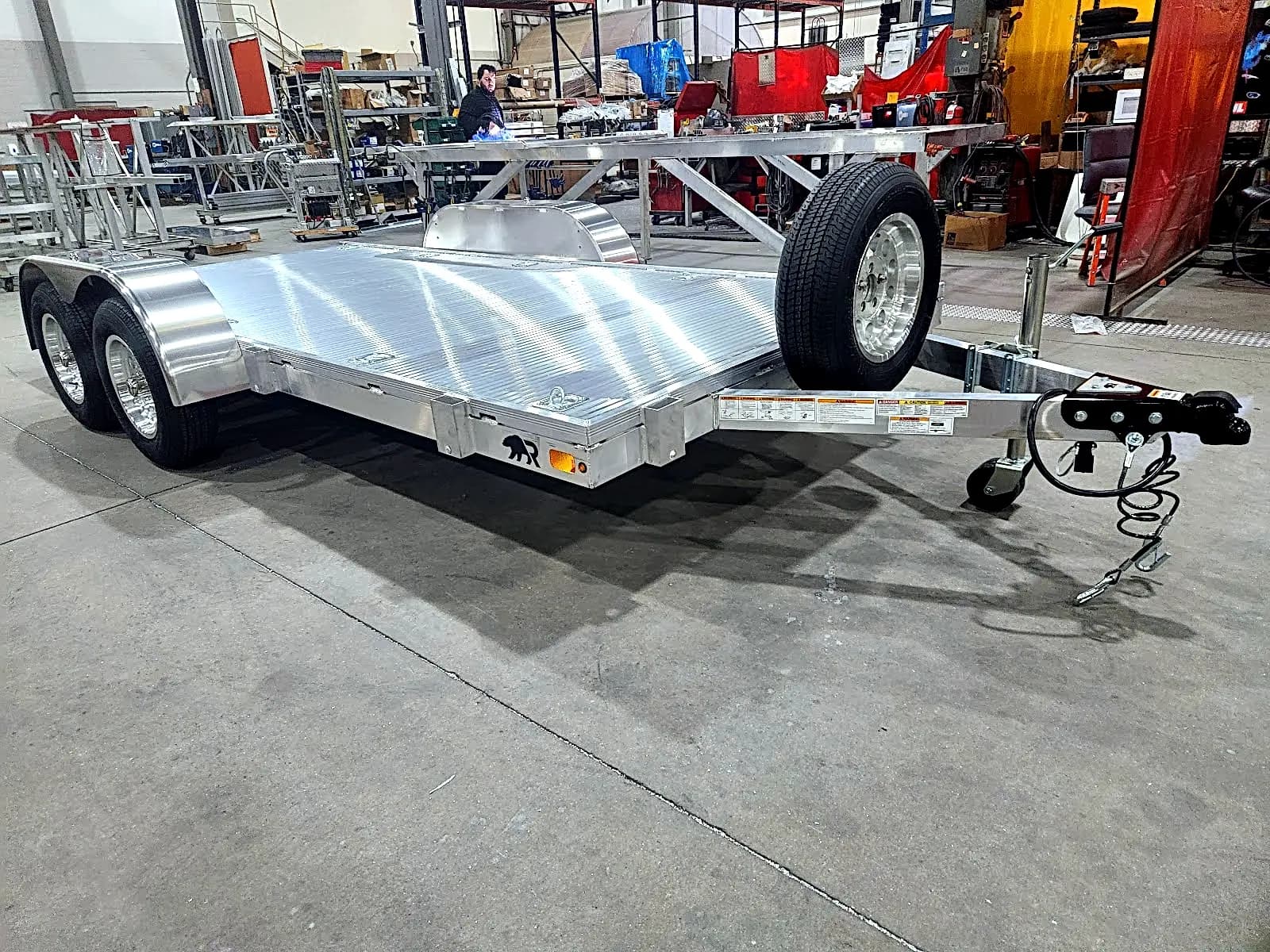 Real Rugged build: 6.5' x 14' Tandem — StowAway ramps