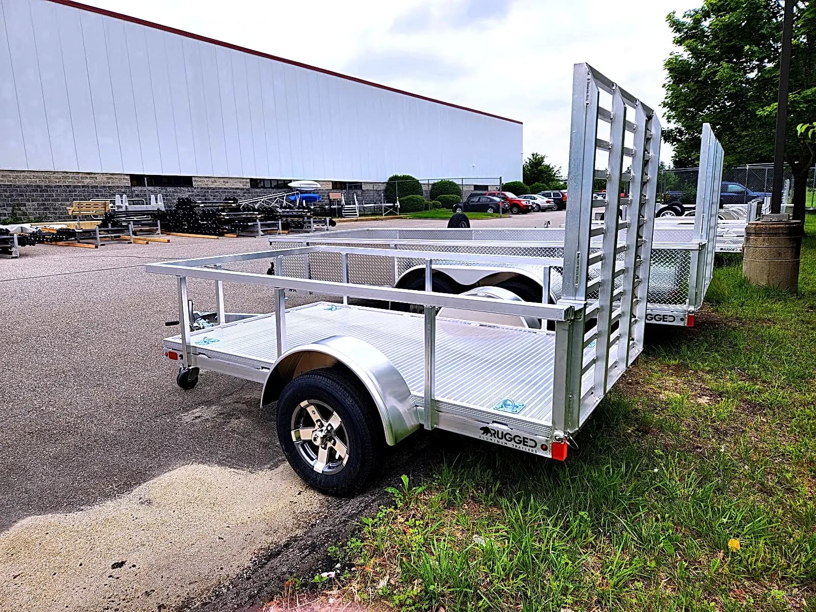 Real Rugged build: 5' x 8' — Perimeter rail, Air flow ramp