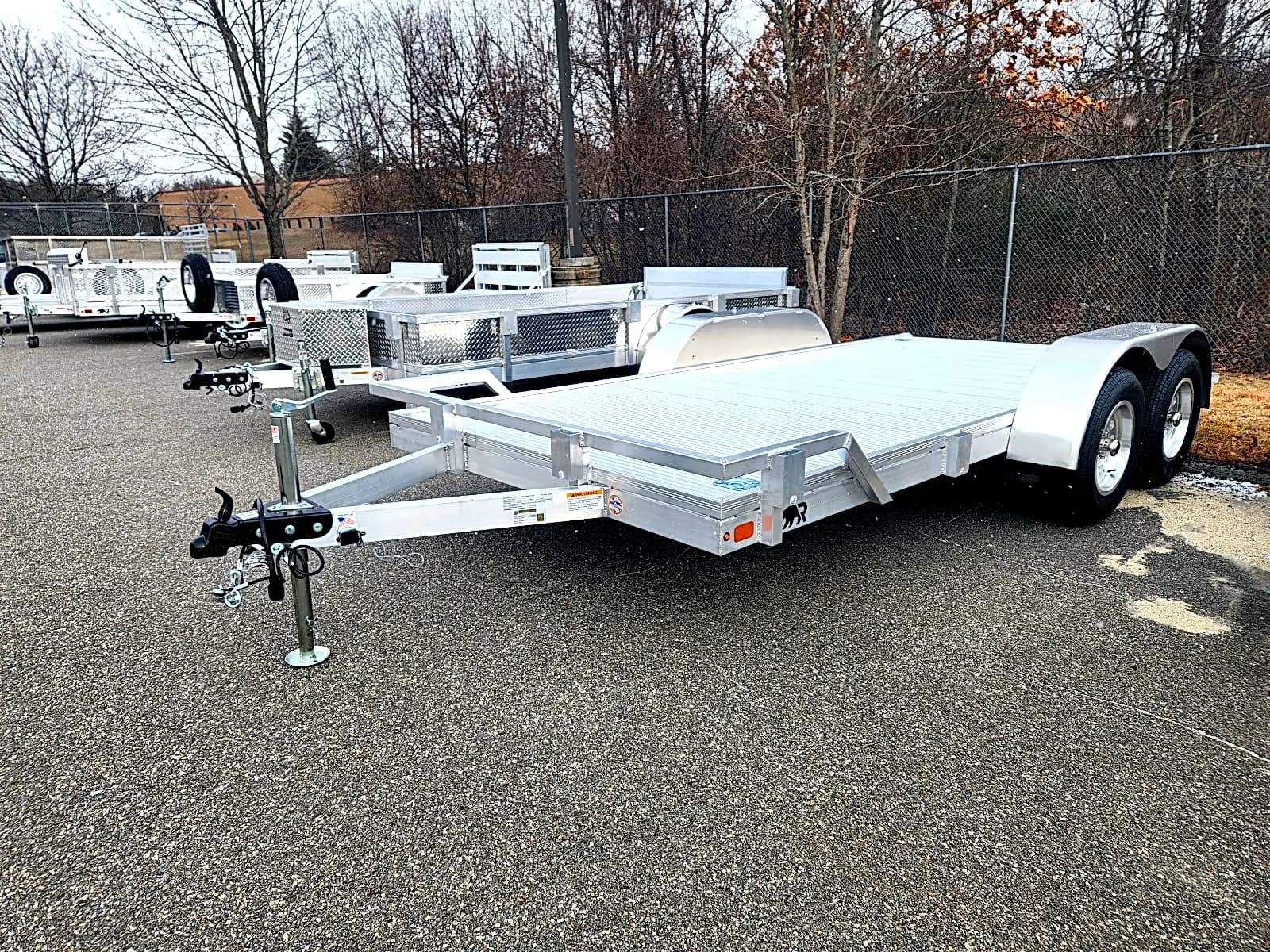 Real Rugged build: 6.5' x 14' Tandem — Front rail only, StowAway ramps