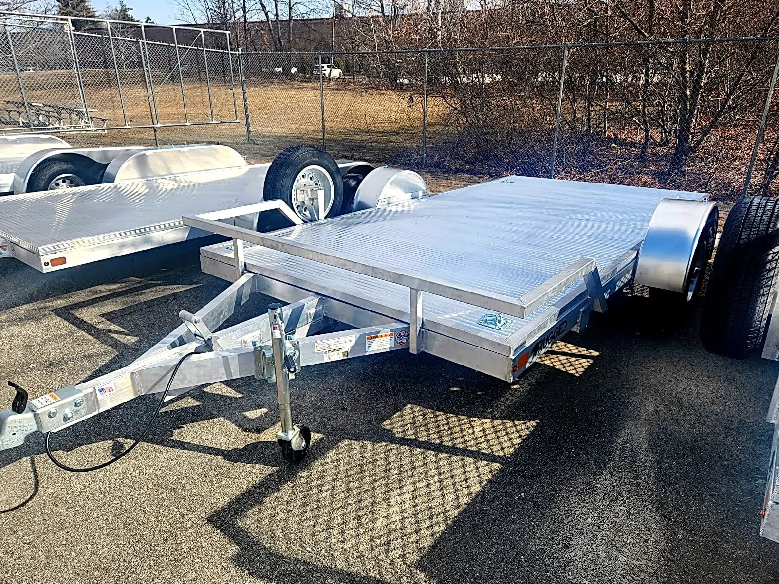 Real Rugged build: 6.5' x 13.5' — Front rail only