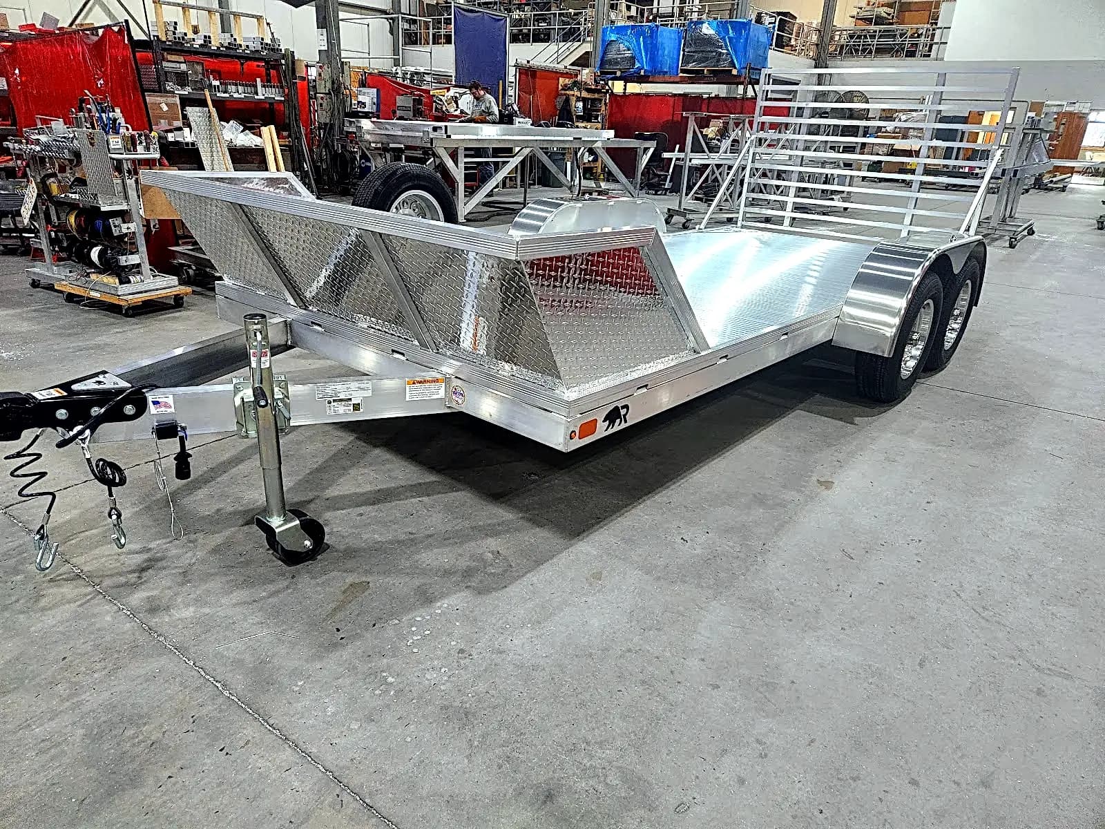 Real Rugged build: 6.5' x 16' Tandem — Air flow ramp