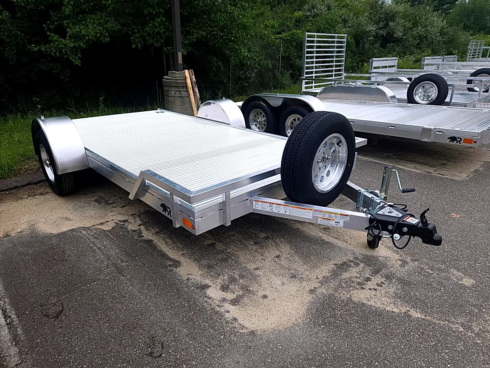 Real Rugged build: 6' x 12' — Front rail only