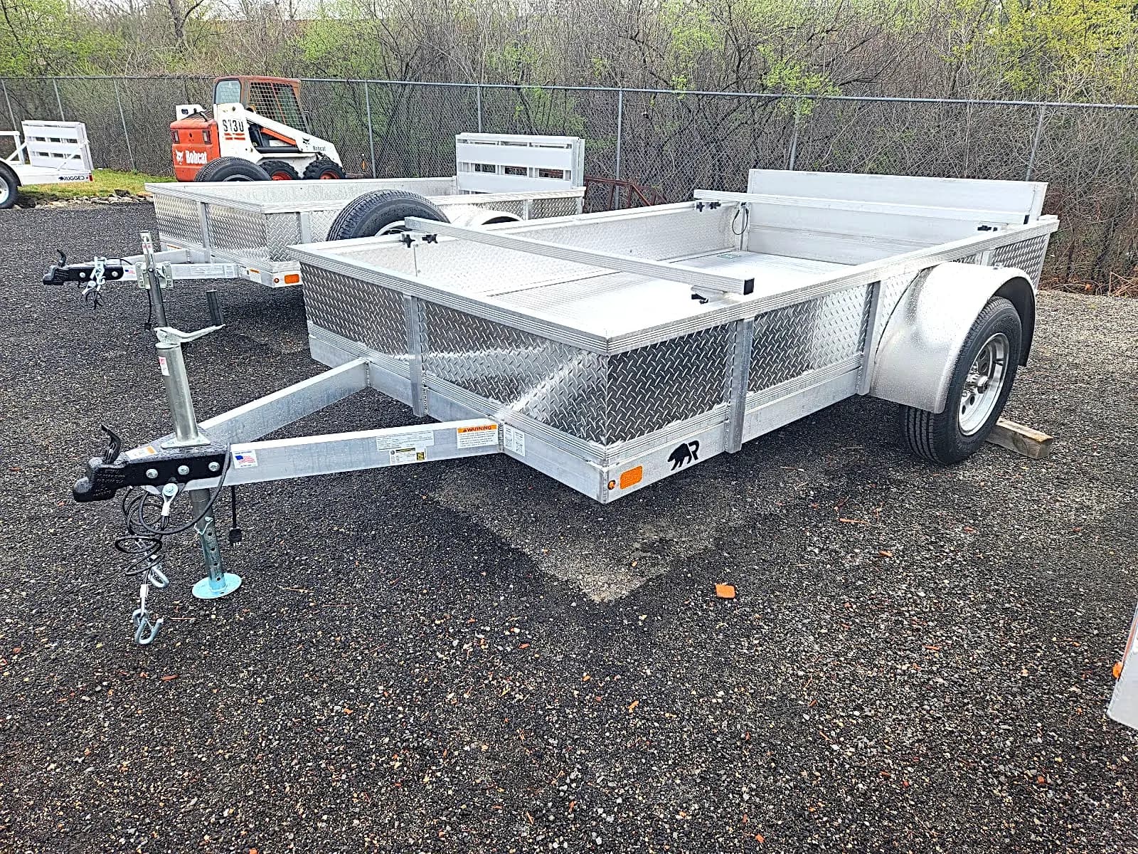 Real Rugged build: 6' x 10' — Tread plate sides, Tailgate