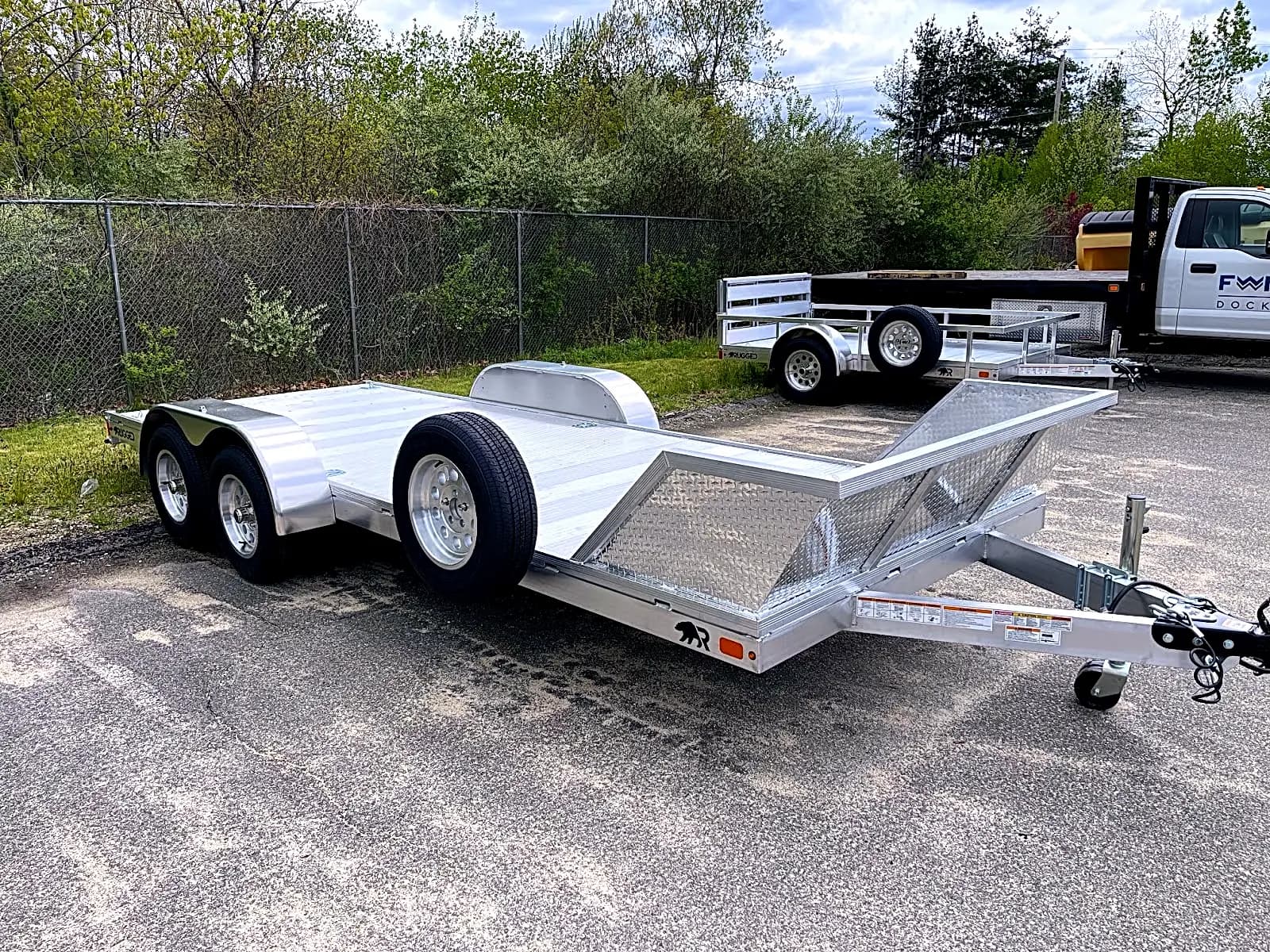 Real Rugged build: 6.5' x 18' Tandem — StowAway ramps
