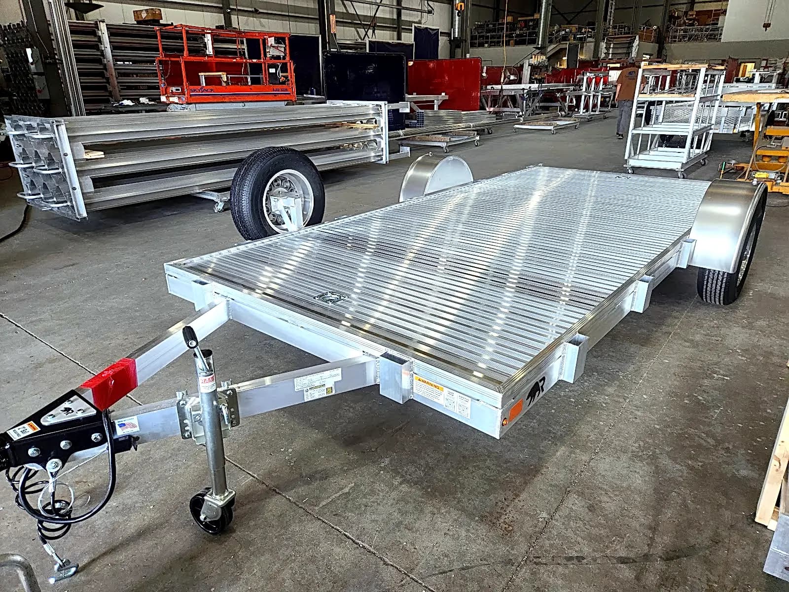 Real Rugged build: 6.5' x 14' — StowAway ramps