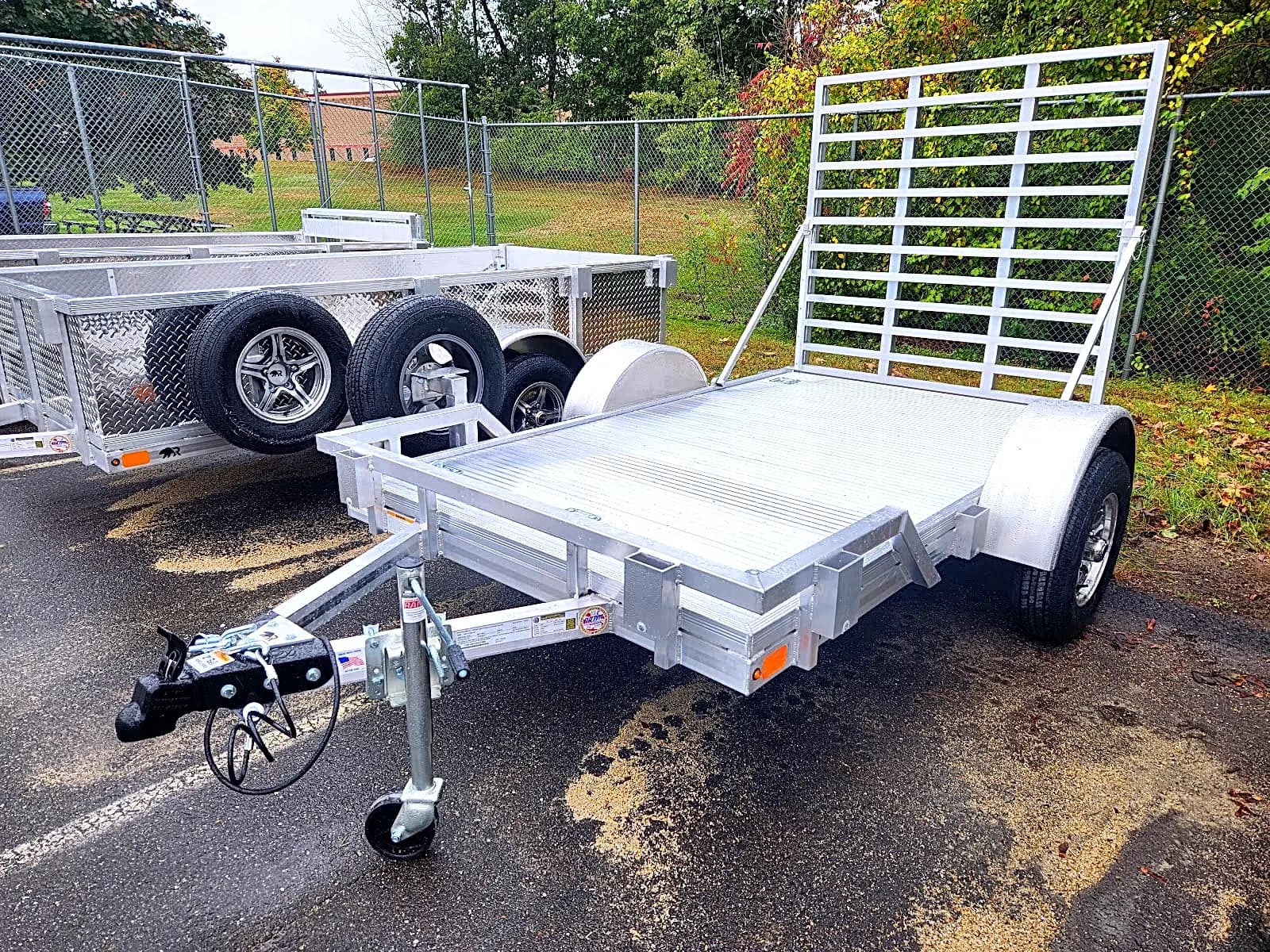 Real Rugged build: 5' x 8' — Front rail only, Air flow ramp