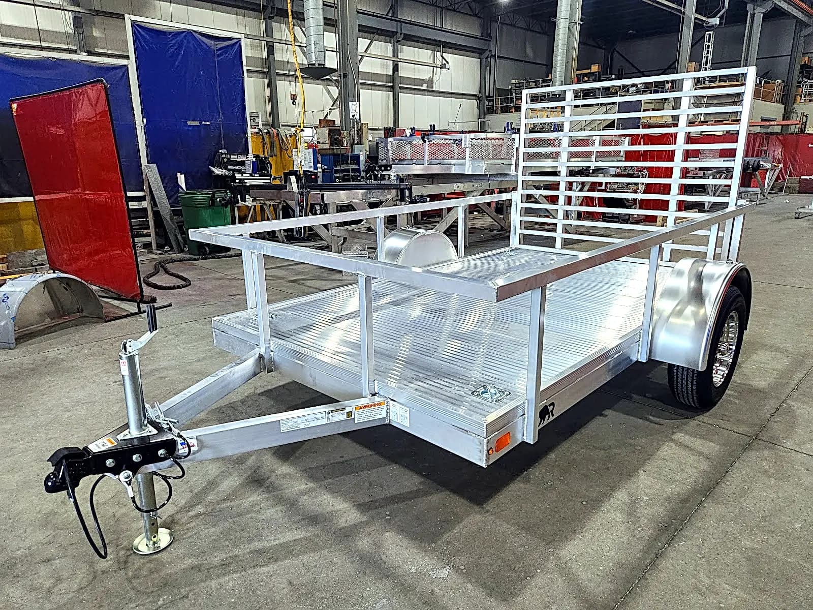 Real Rugged build: 6' x 10' — Perimeter rail, Air flow ramp
