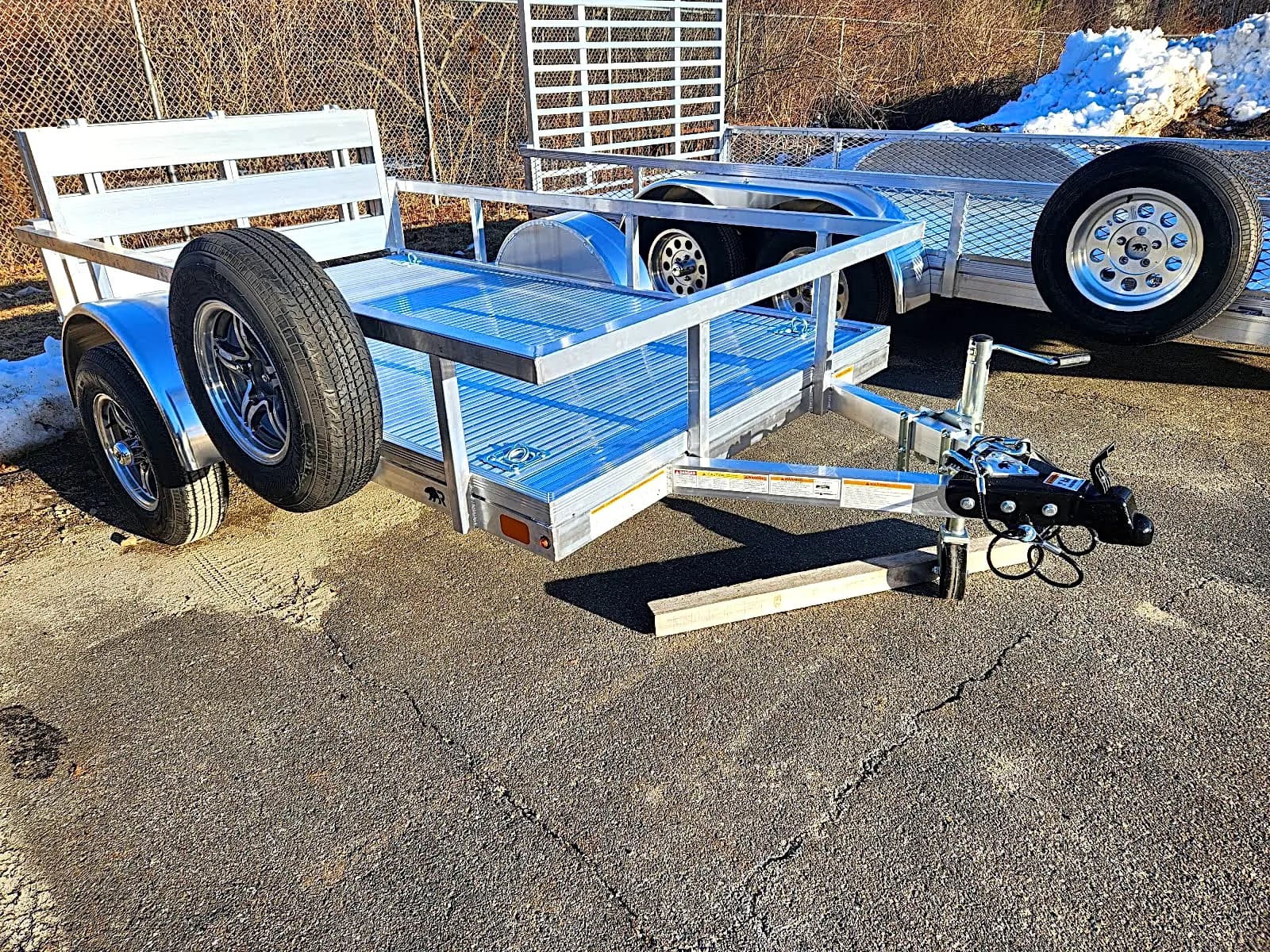 Real Rugged build: 5' x 8' — Perimeter rail, Bi-fold ramp