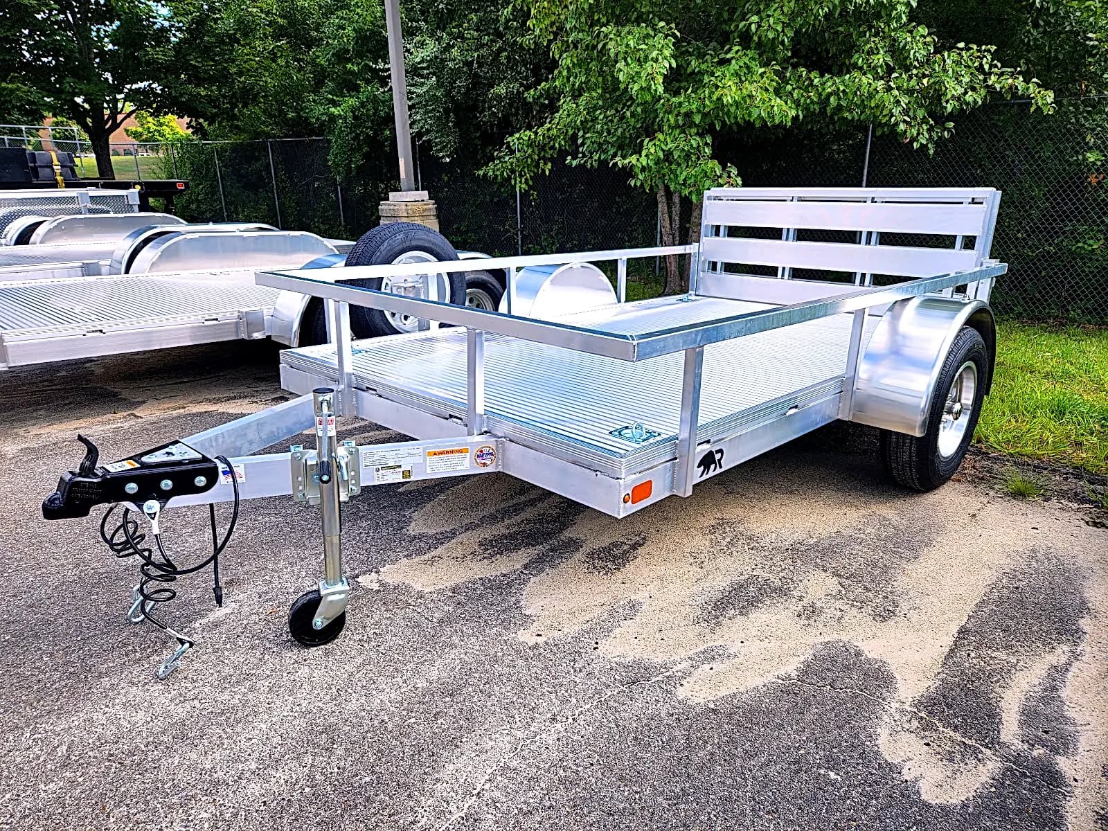 Real Rugged build: 5' x 10' — Perimeter rail, Bi-fold ramp