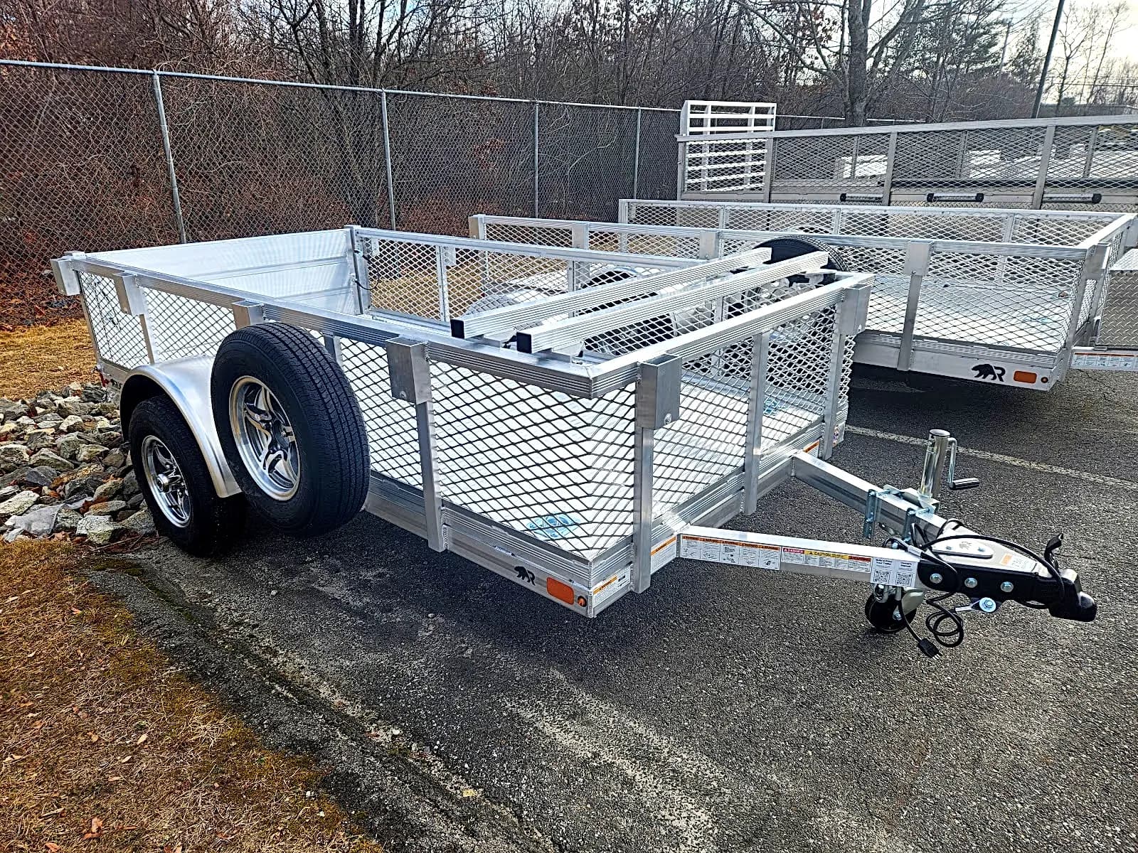 Real Rugged build: 5' x 10' — Mesh sides, Tailgate