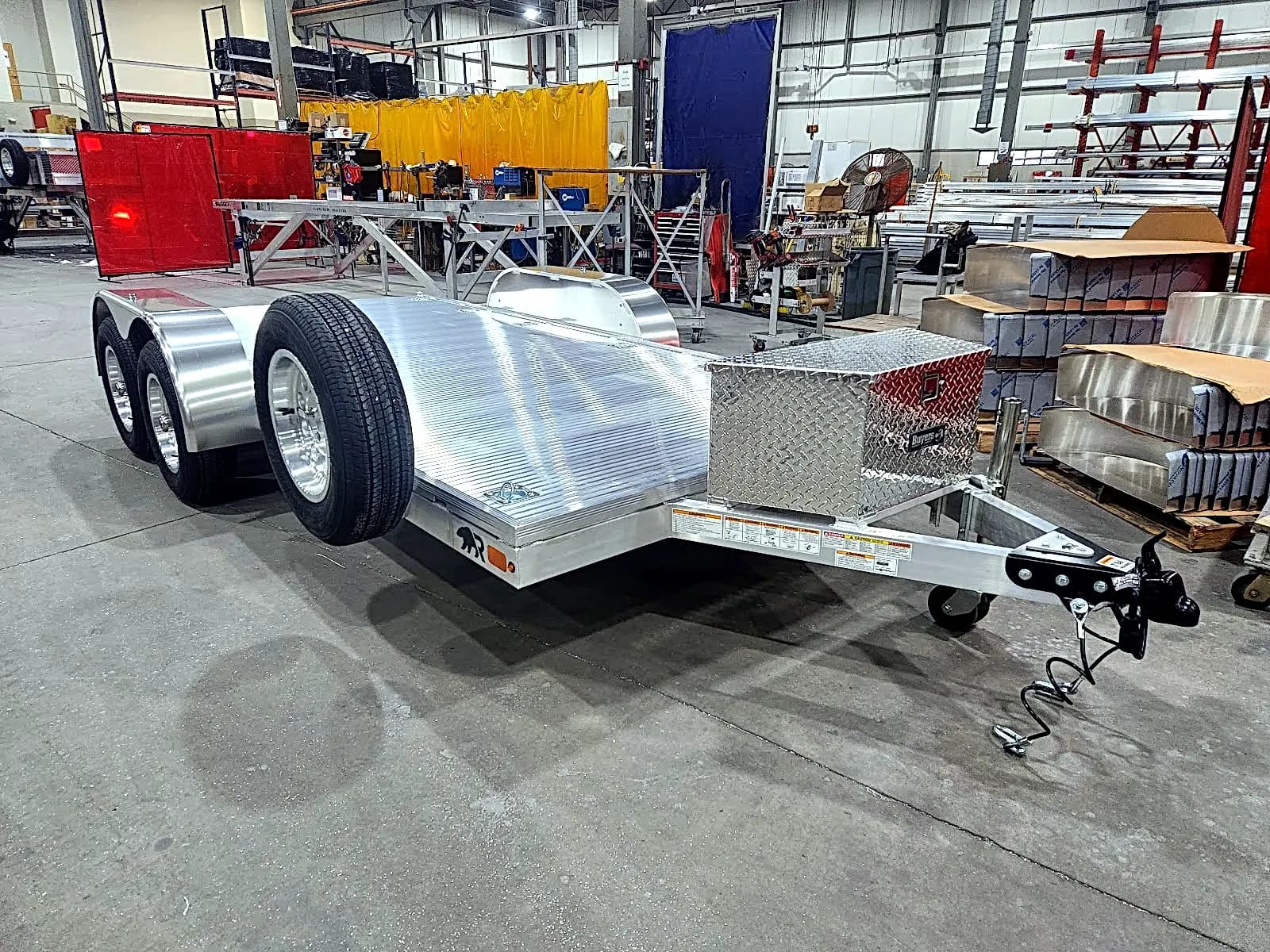 Real Rugged build: 6.5' x 14' Tandem — StowAway ramps