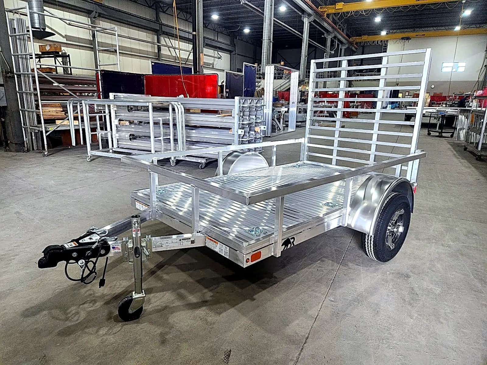 Real Rugged build: 5' x 8' — Perimeter rail, Air flow ramp