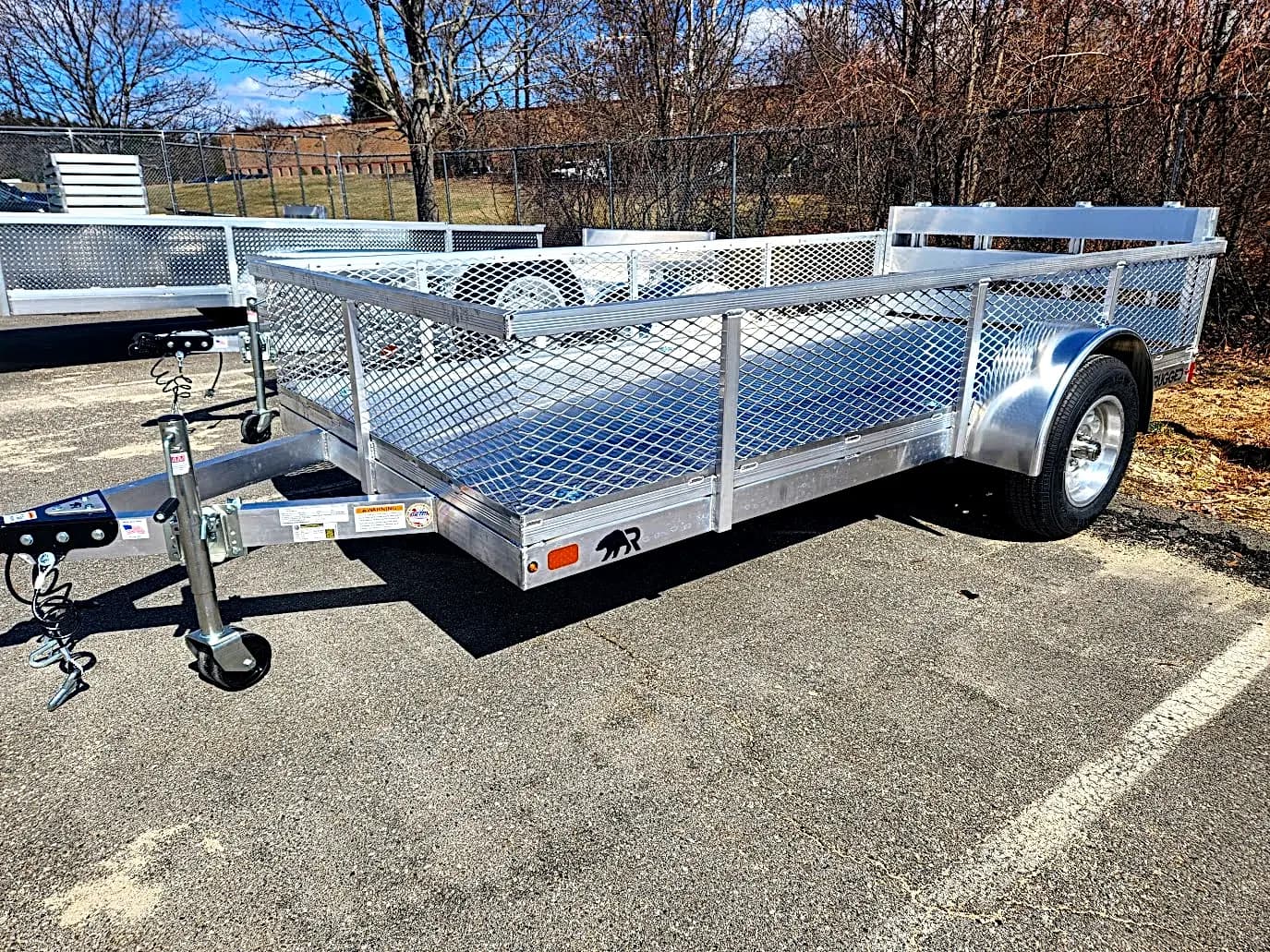 Real Rugged build: 6' x 12' — Mesh sides, Bi-fold ramp