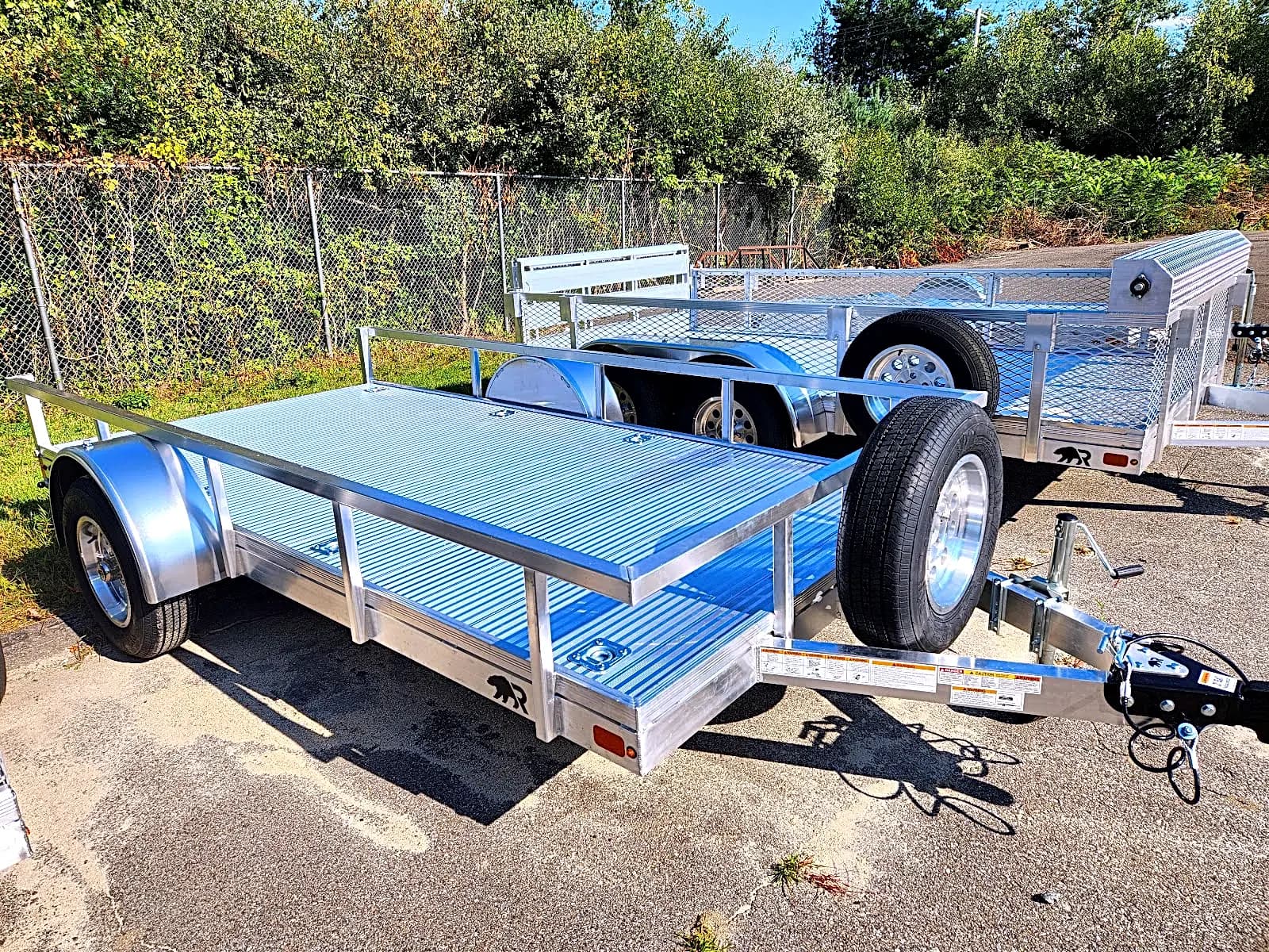 Real Rugged build: 6' x 12' — Perimeter rail, StowAway ramps