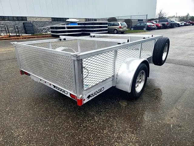 Real Rugged build: 6' x 10' — Perimeter rail, Tailgate