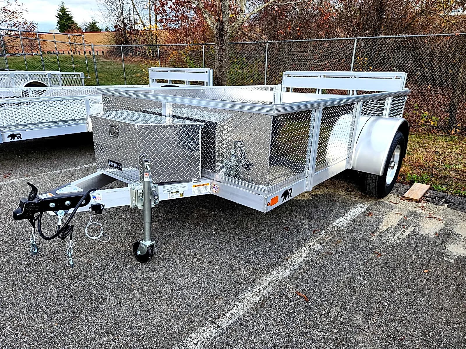 Real Rugged build: 6' x 10' — Perimeter rail, Bi-fold ramp