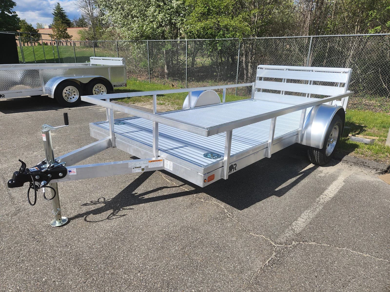 Real Rugged build: 6' x 12' — Perimeter rail, Bi-fold ramp — Overview