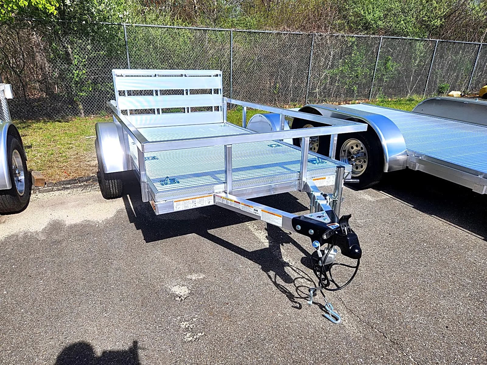 Real Rugged build: 5' x 8' — Perimeter rail, Bi-fold ramp