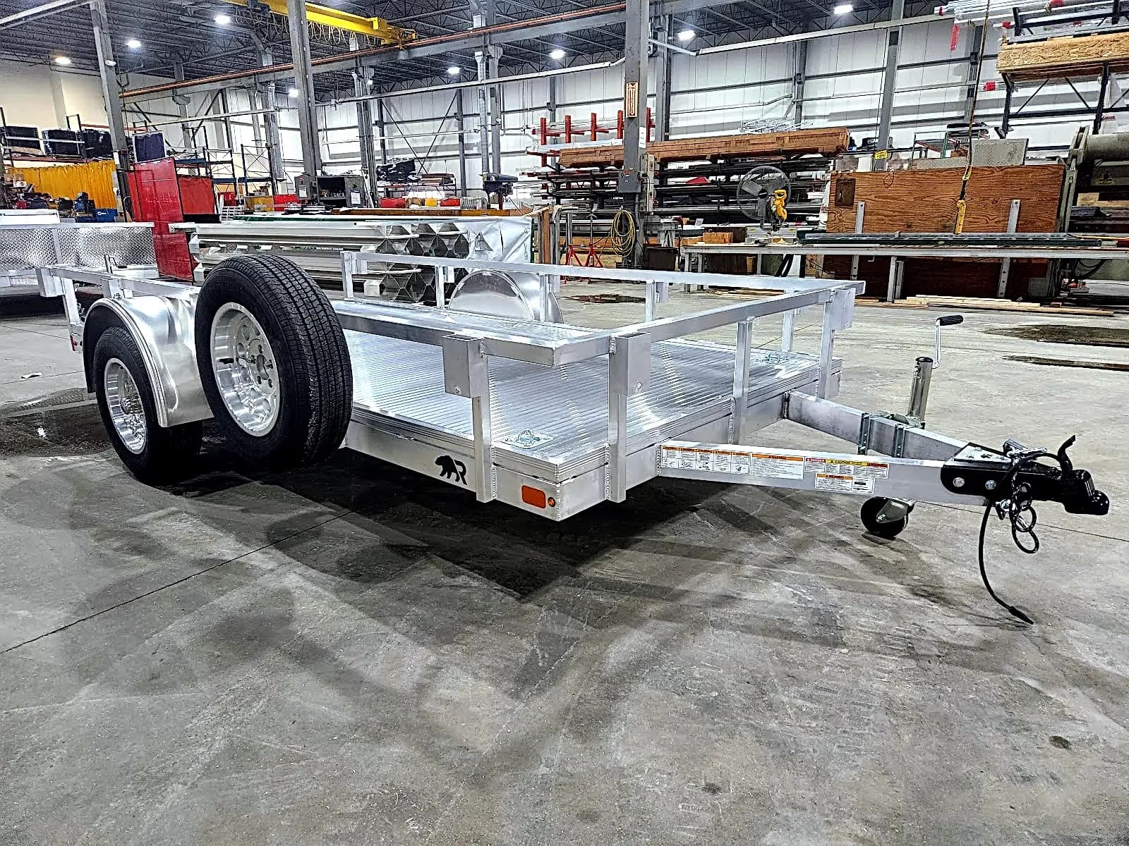 Real Rugged build: 6' x 12' — Perimeter rail, StowAway ramps
