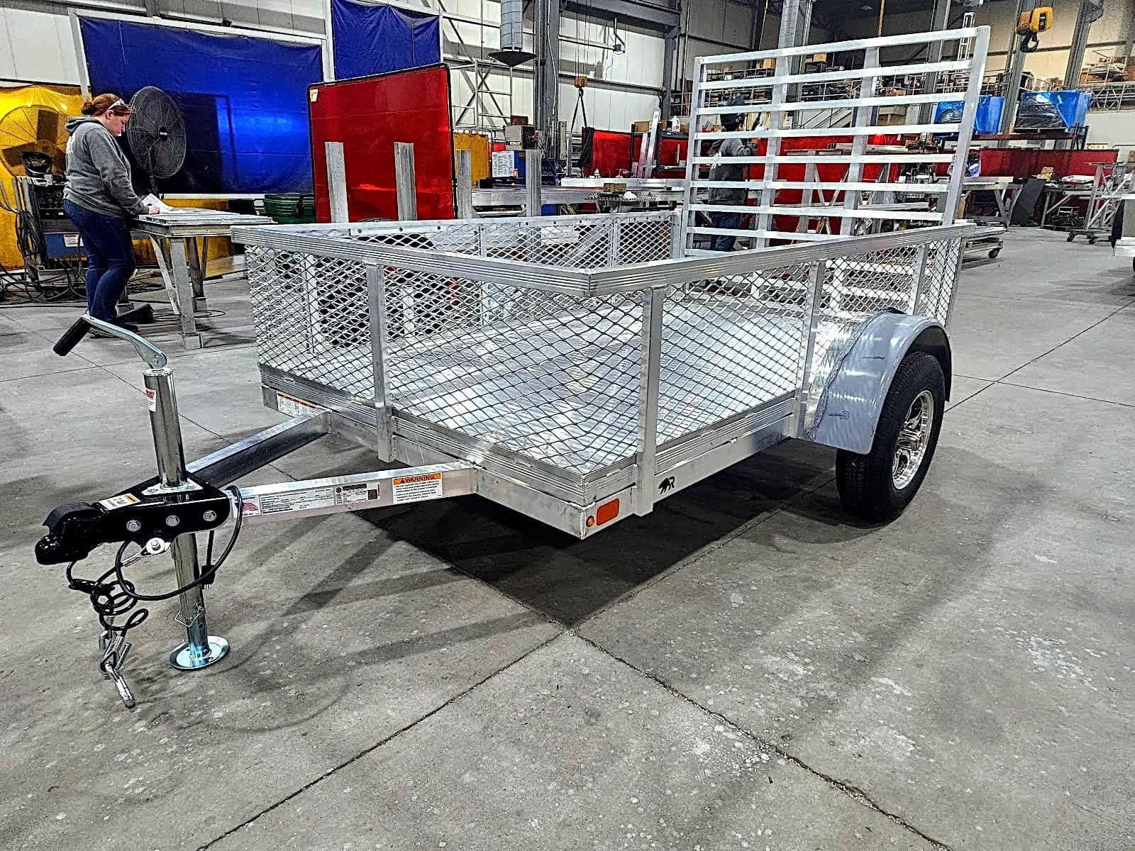 Real Rugged build: 5' x 8' — Perimeter rail, Air flow ramp