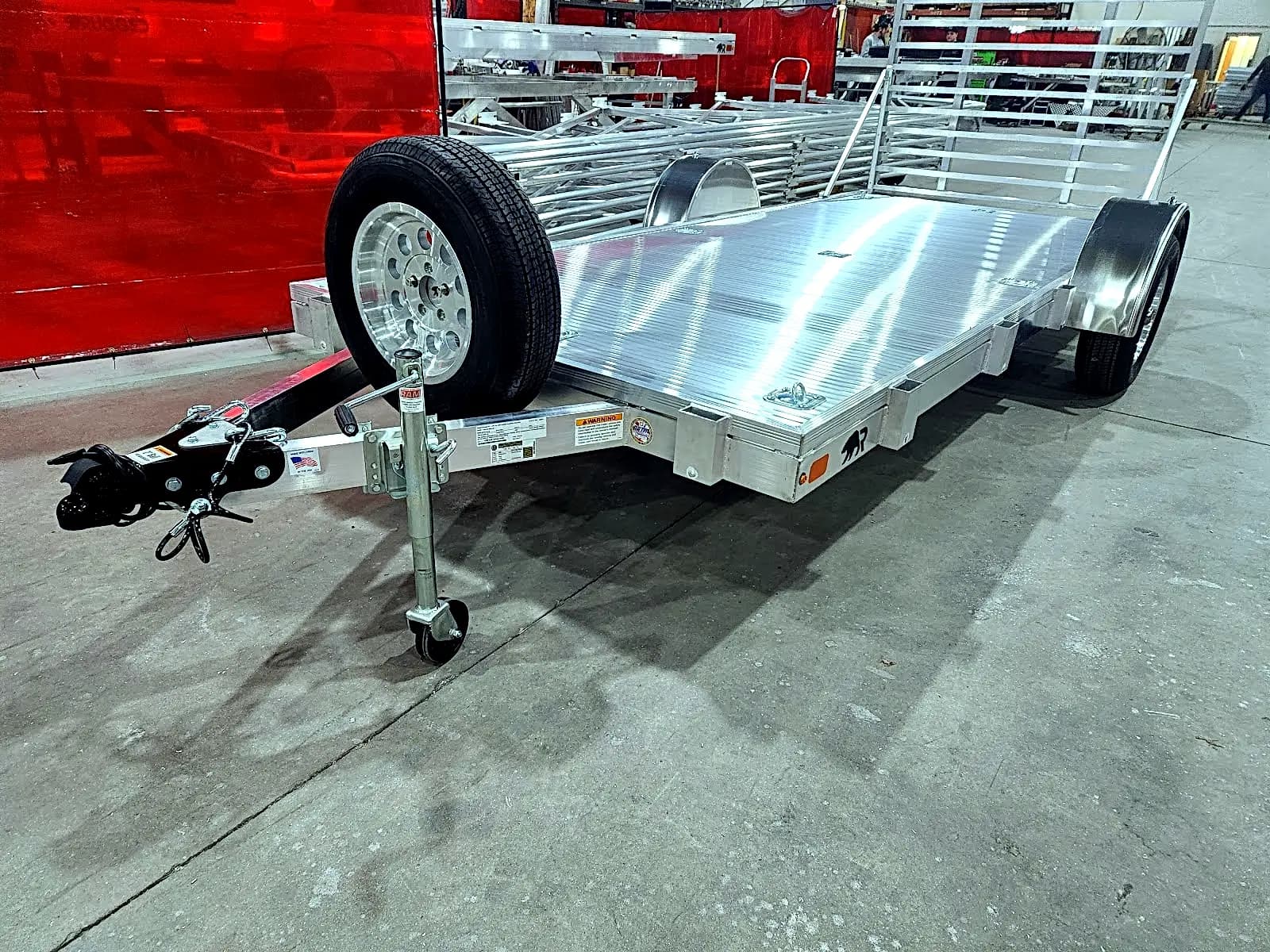 Real Rugged build: 6' x 14' — Air flow ramp