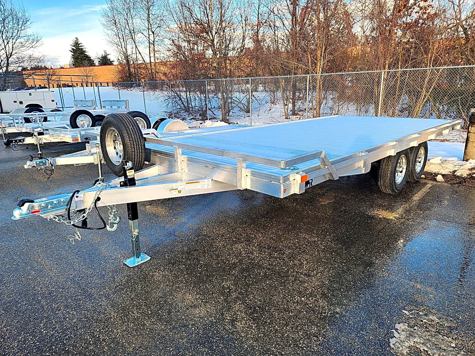 Real Rugged build: 8' x 18' Tandem — StowAway ramps
