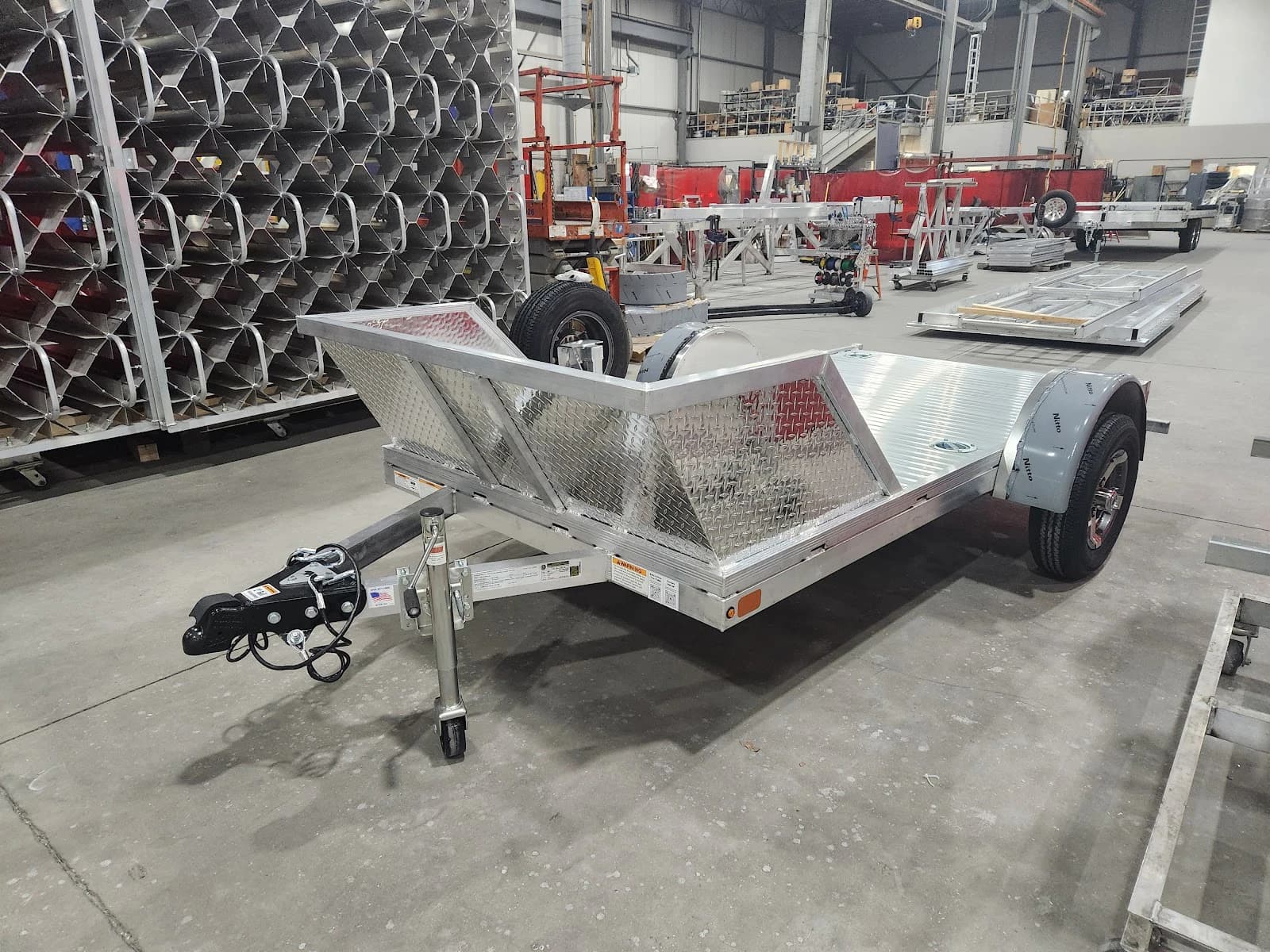 Real Rugged build: 5' x 10' — StowAway ramps