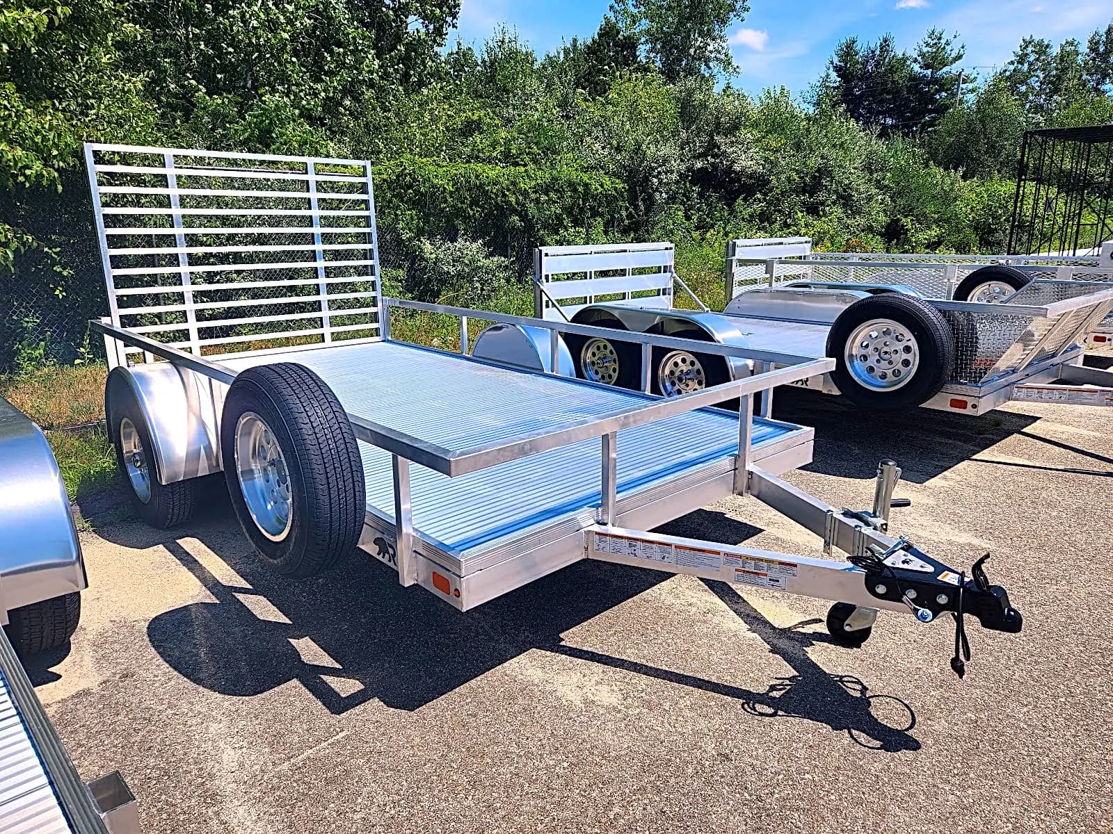 Real Rugged build: 6.5' x 12' — Perimeter rail, Air flow ramp