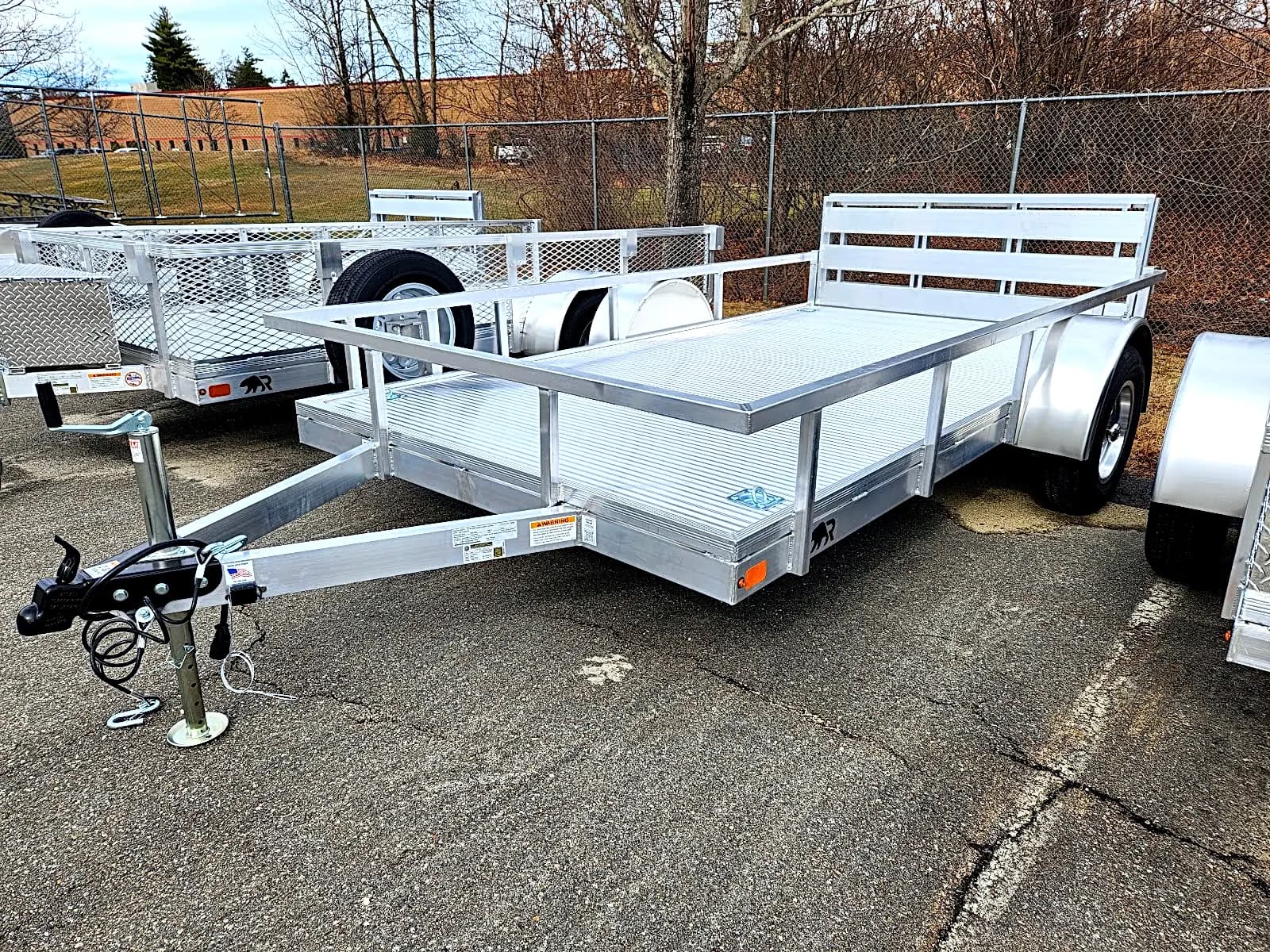 Real Rugged build: 6.5' x 12' — Perimeter rail, Bi-fold ramp