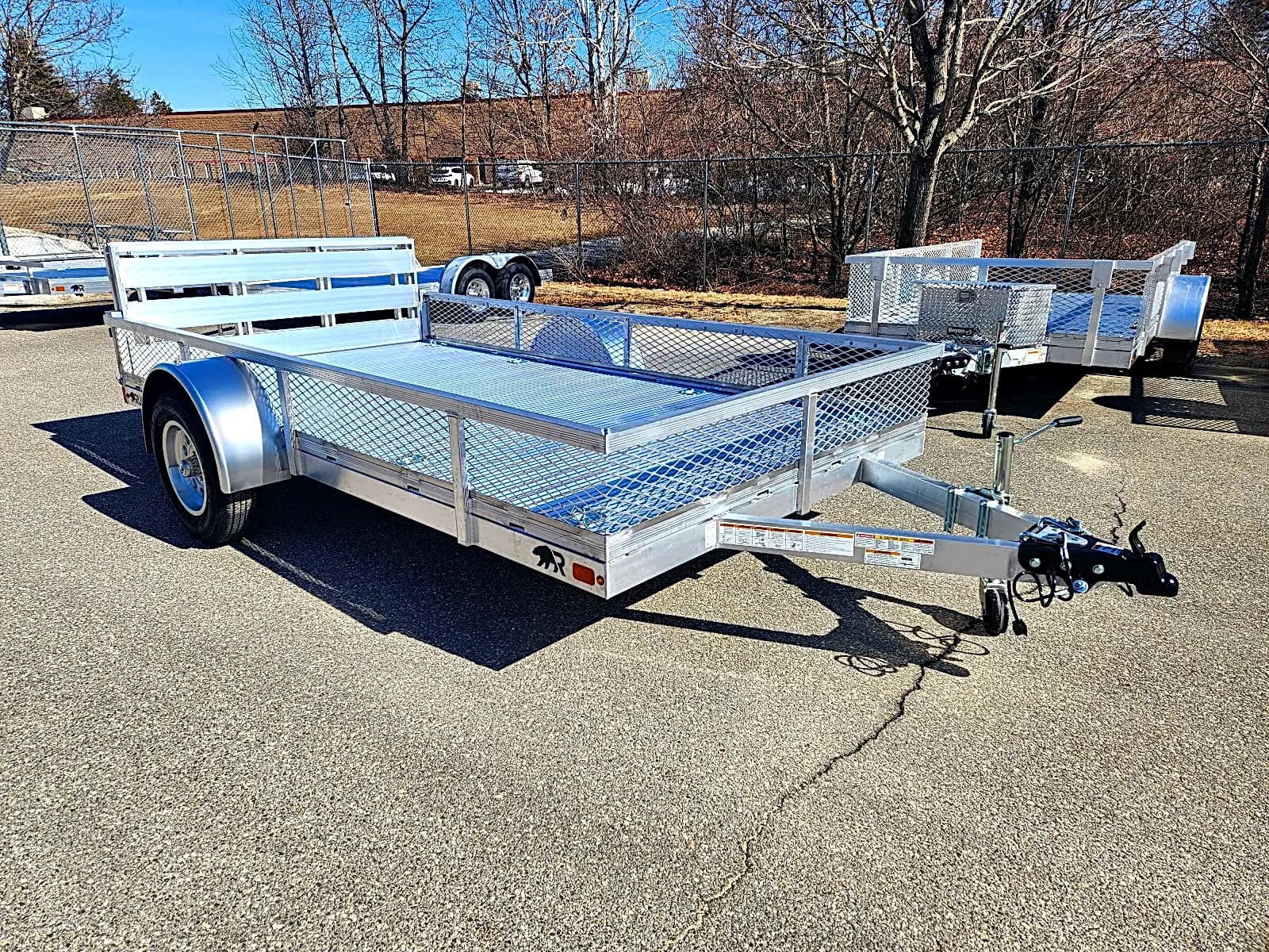 Real Rugged build: 6.5' x 12' — Mesh sides, Bi-fold ramp