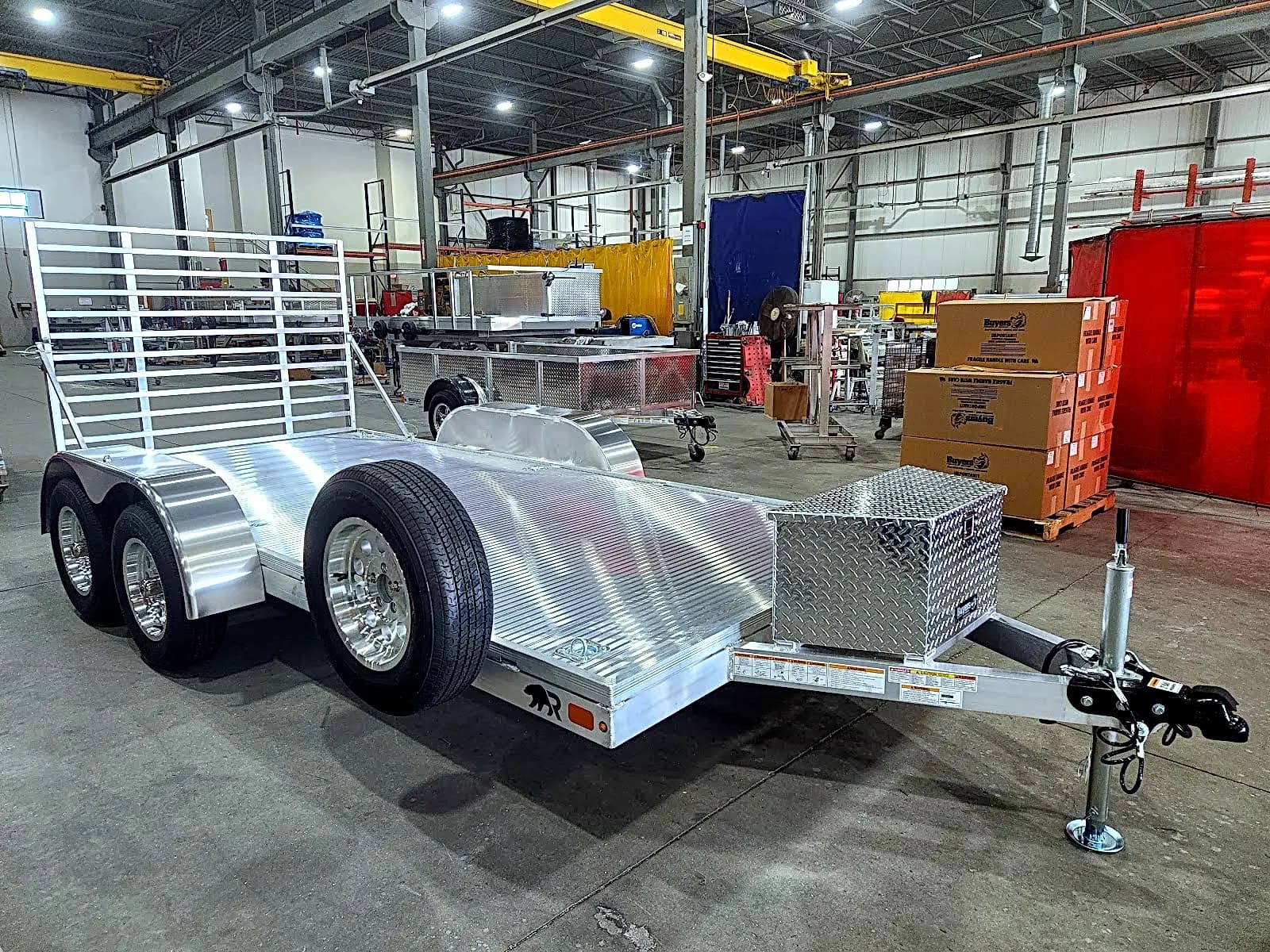 Real Rugged build: 6.5' x 14' Tandem — Air flow ramp